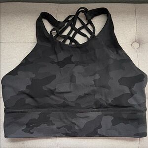 Free to Be High-Neck Longline Bra - Wild